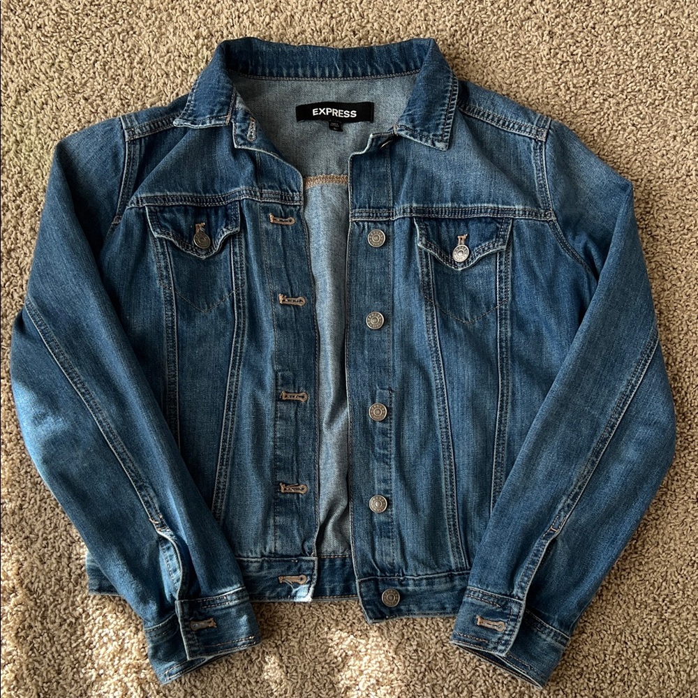 Express Classic Blue Denim Jacket